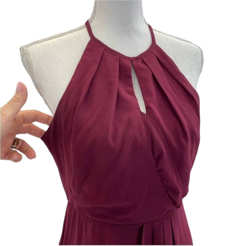 BHLDN Marco Dress Medium Wine/Burgundy - Picture 3 of 16